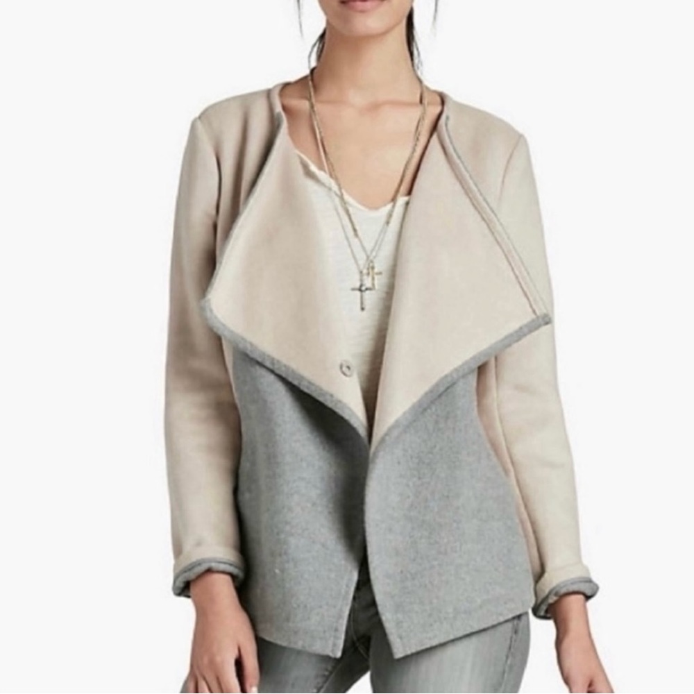 Lucky Brand Wool Colorblock Jacket size medium - Picture 10 of 11